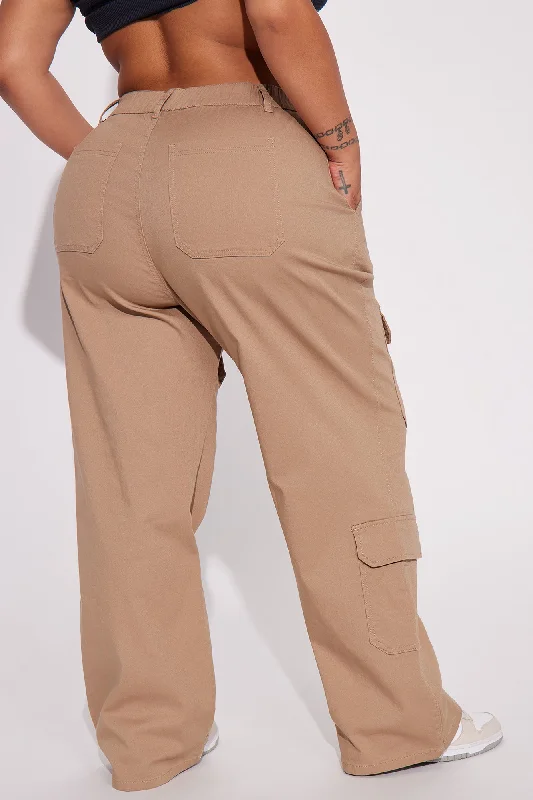 Out Of My Lane Cargo Pant - Khaki