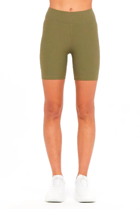 Peached 6In Spin Short In Khaki