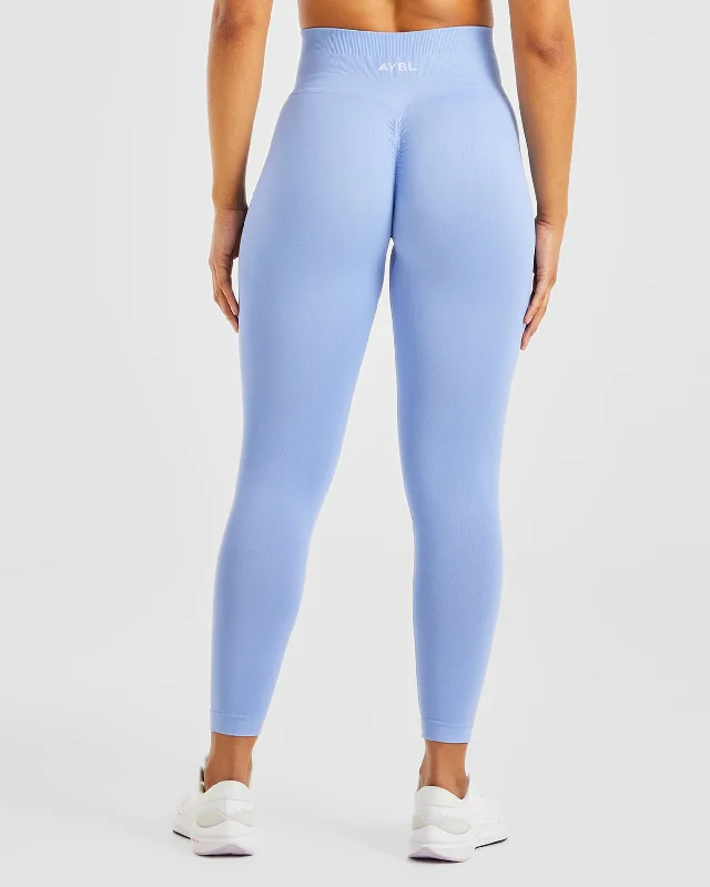 Power Seamless Leggings - Blue