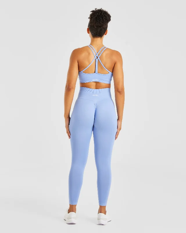 Power Seamless Leggings - Blue