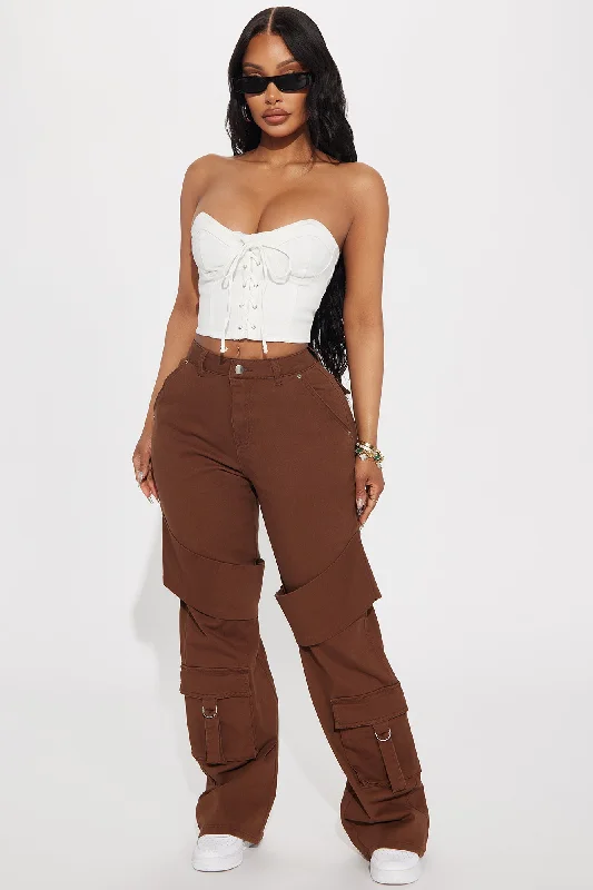 Ride 'Em Cowboy Cargo Pant - Chocolate