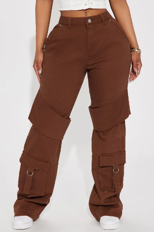 Ride 'Em Cowboy Cargo Pant - Chocolate