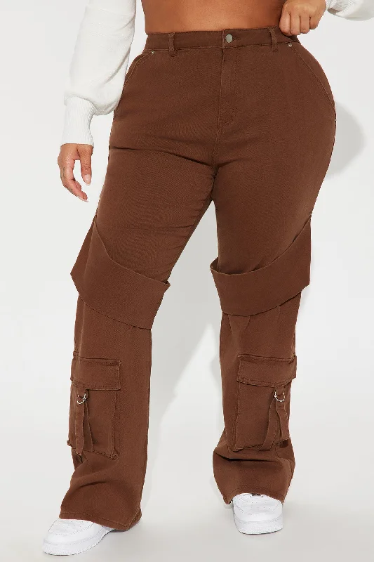 Ride 'Em Cowboy Cargo Pant - Chocolate