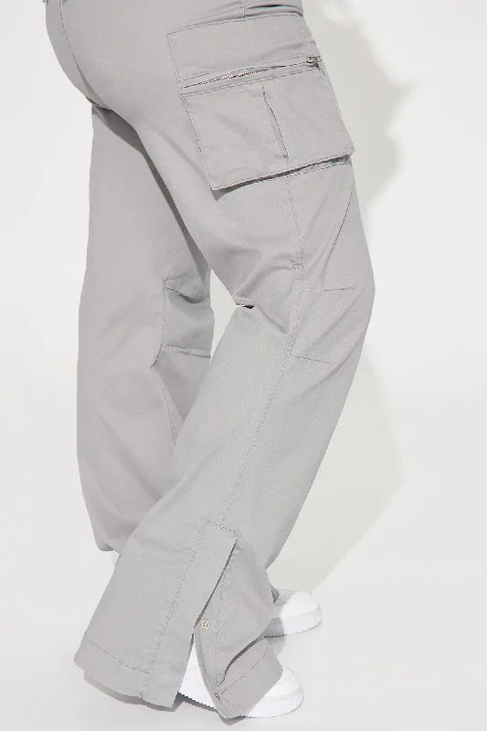 She's a Keeper Cargo Pant - Grey