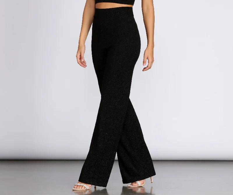 Shimmer High Waist Pants