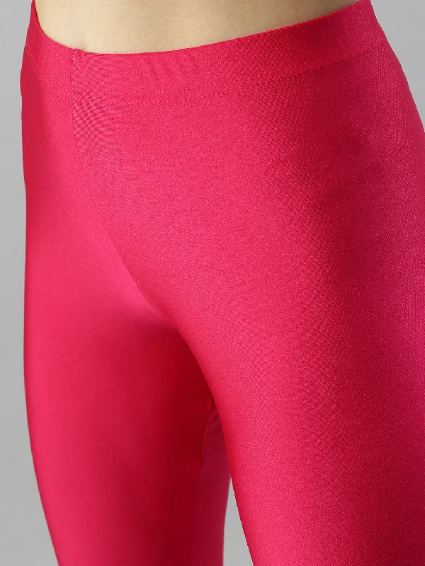 Shimmer Leggings-Strawberry