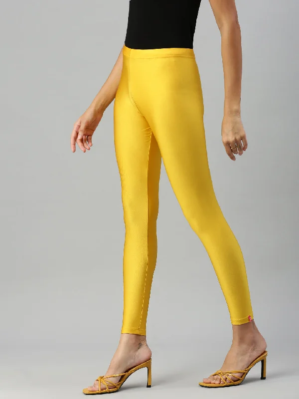 Shimmer Leggings-Yellow Gold