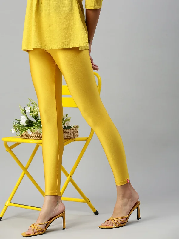 Shimmer Leggings-Yellow Gold