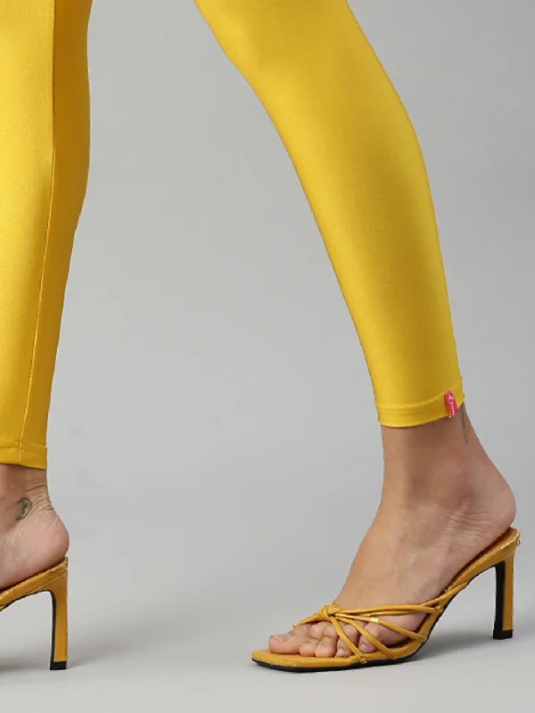 Shimmer Leggings-Yellow Gold