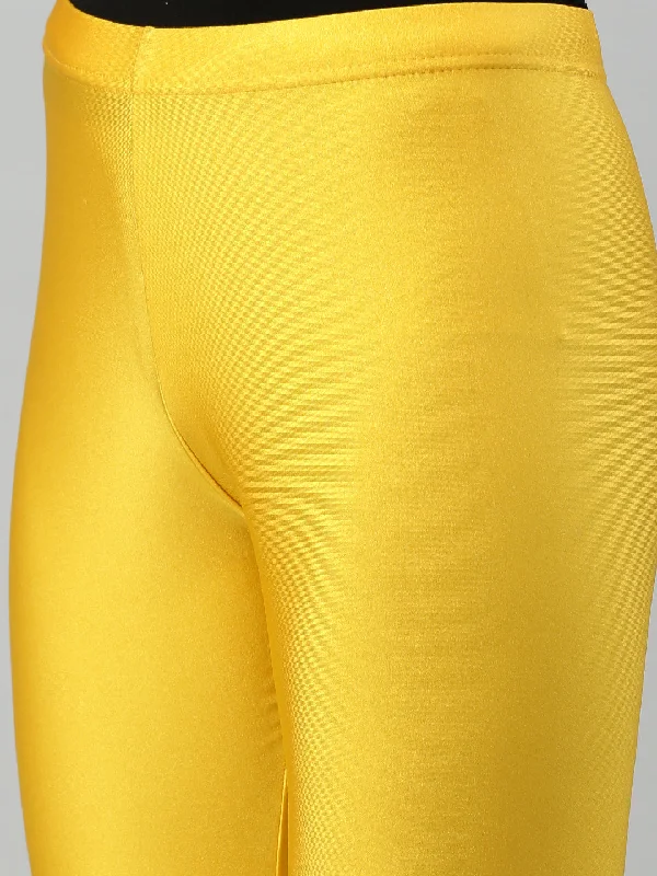 Shimmer Leggings-Yellow Gold