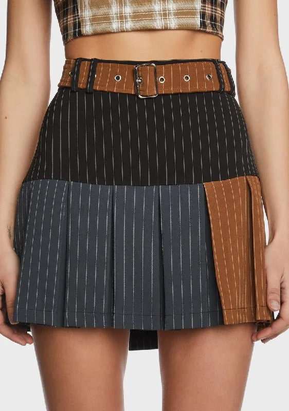 Smash Pleated Skirt