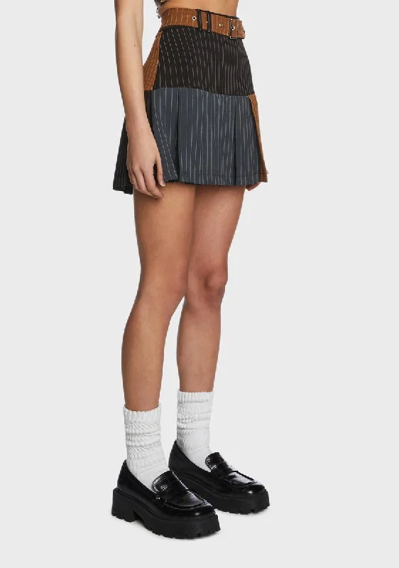 Smash Pleated Skirt