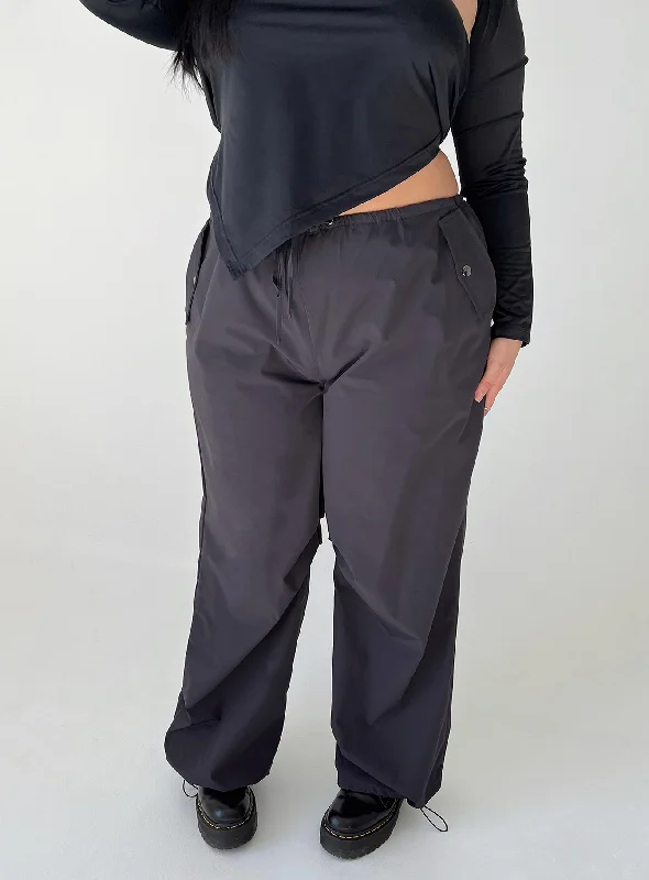 Snow Parachute Pants Slate Curve