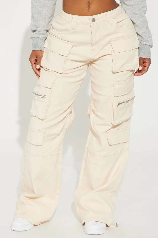 Start The Day Cargo Pant - Ivory