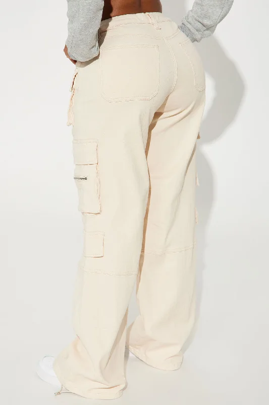 Start The Day Cargo Pant - Ivory