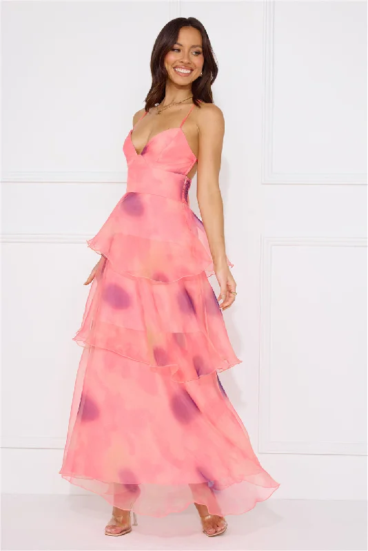 Summer Destination Maxi Dress Pink