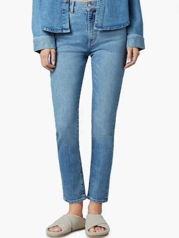 The Bella High Rise Slim Jean In Canal