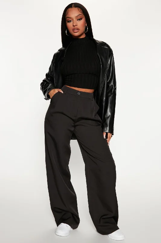 The Perfect Trouser Pant 32 - Black