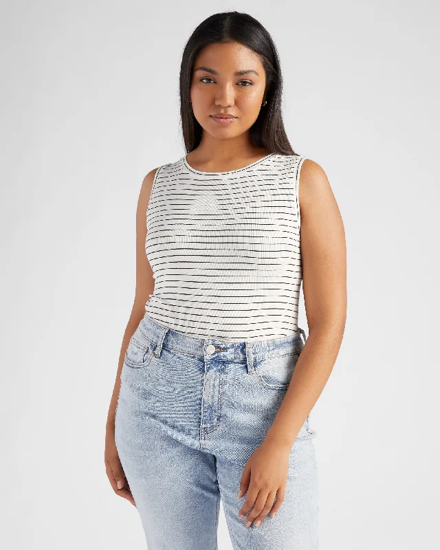 Plus Size Sinclair Stripe Tank