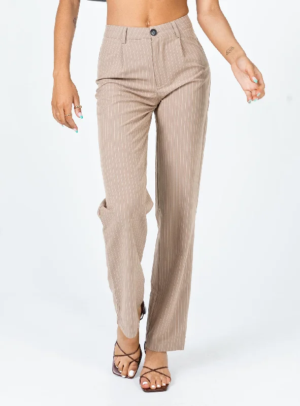 Titius Pants Beige Tall