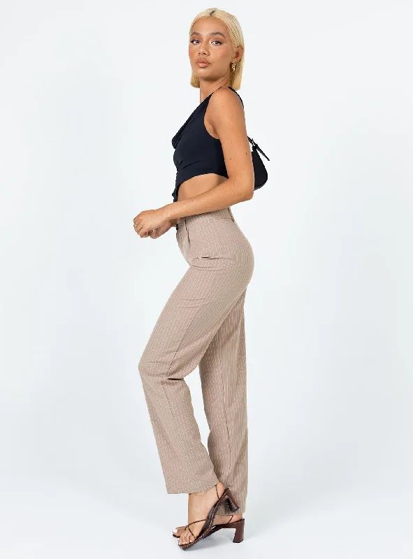 Titius Pants Beige Tall