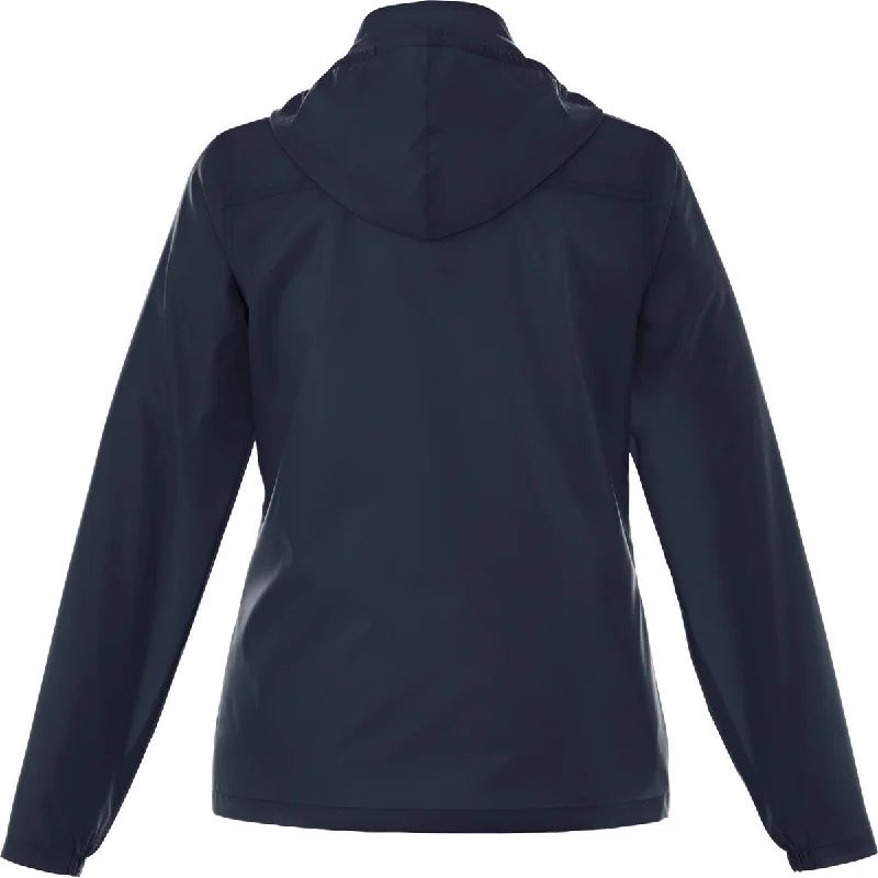 Elevate Women's Navy Darien Packable Jacket