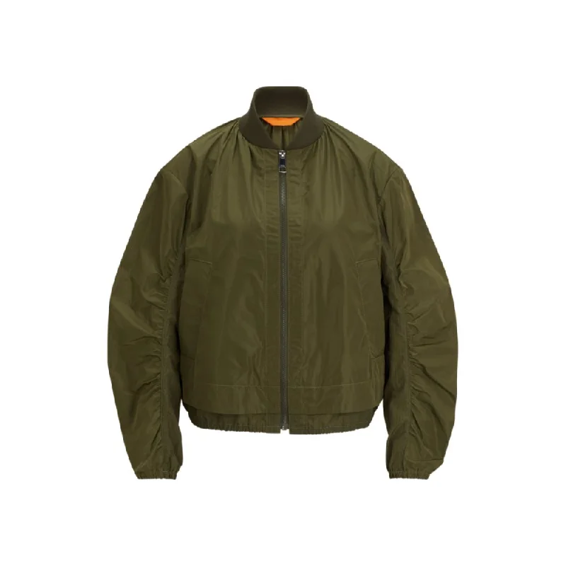 Water-repellent jacket in a relaxed fit