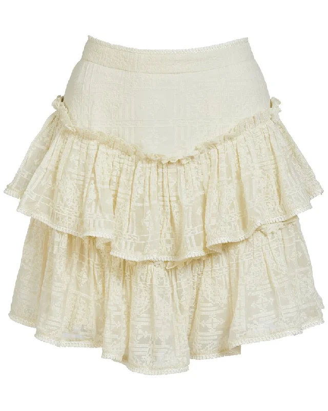 We Are Kindred Cordelia Silk Mini Skirt