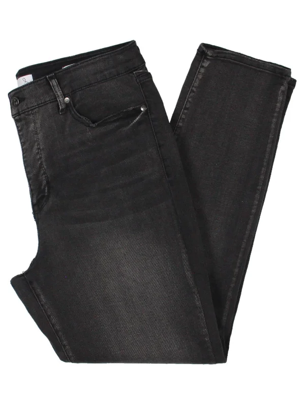 Womens Denim High Rise Skinny Jeans