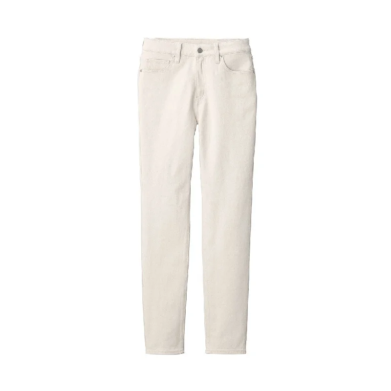 Women's Stretch Denim Slim Pants Natural (L 30inch / 75cm)