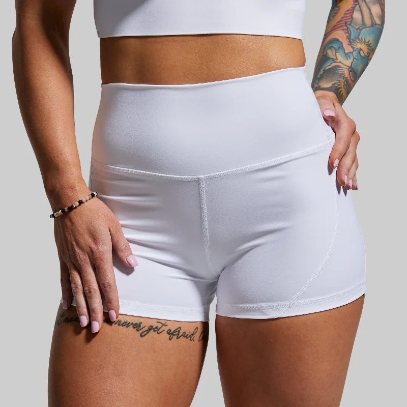 Your Go To Booty Short (White)