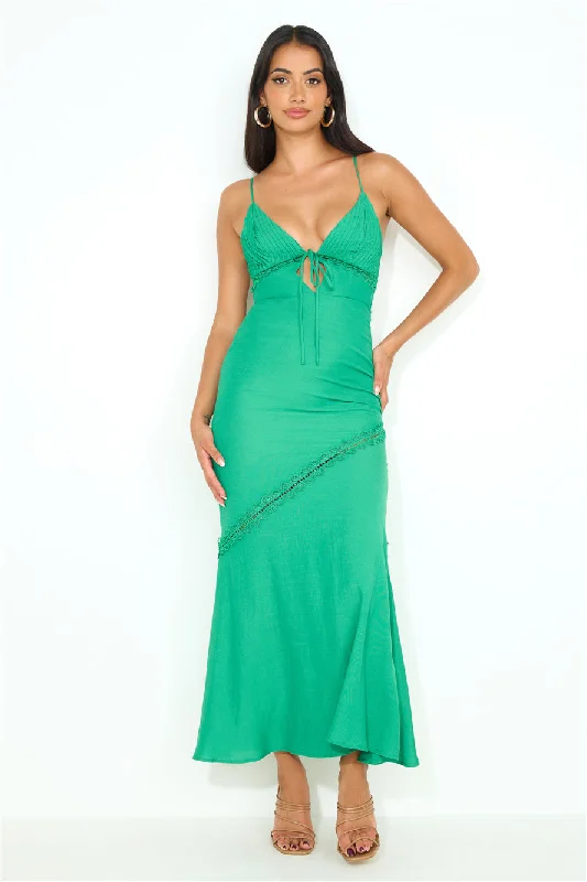 Your Inspiration Maxi Dress Green