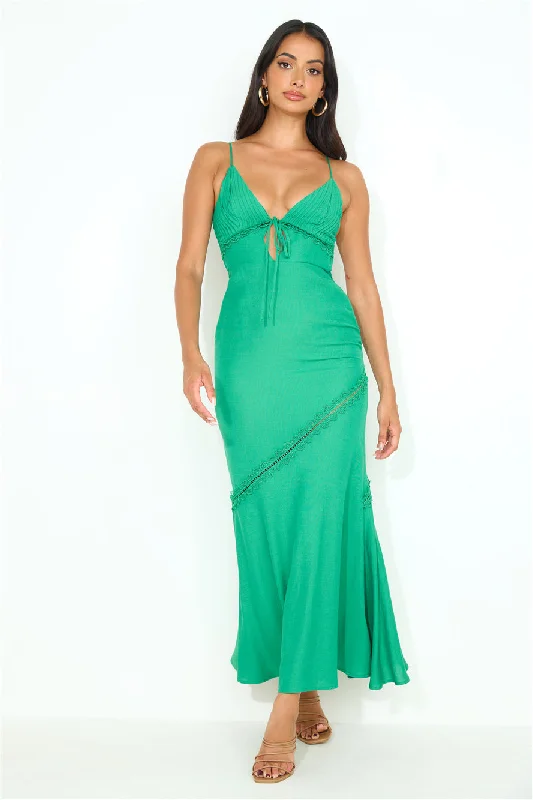 Your Inspiration Maxi Dress Green