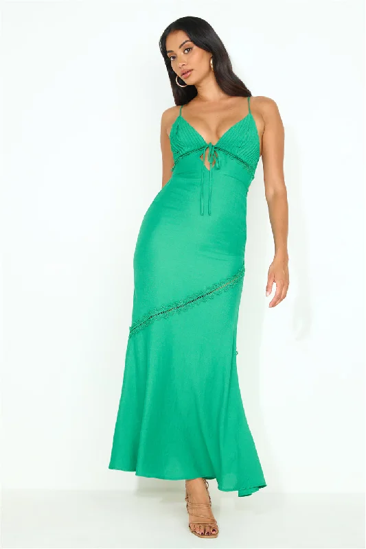 Your Inspiration Maxi Dress Green