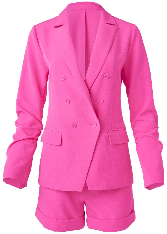 Short suit set - Hot Pink