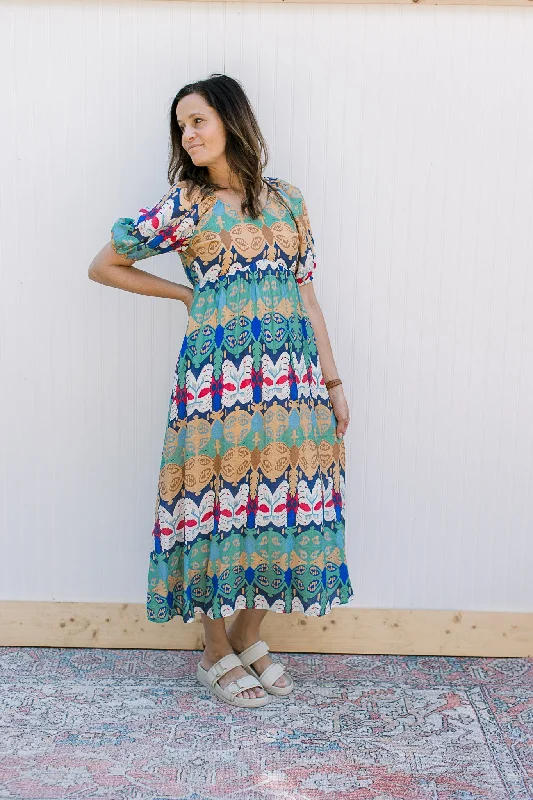 Statement Abstract Print Maxi